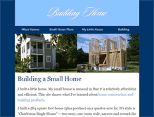 Tablet Screenshot of buildinghomegarden.com